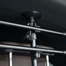 Griglia Divisoria Regolabile per Trasporto Cani per Auto Nera