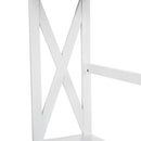 Consolle Ingresso 1 Cassetto 100x30x91 cm in Legno Bianco