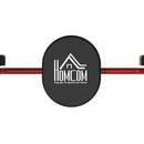 Stazione Multifunzione per Sollevamenti Trazione Addominali Flessioni in Acciaio Power Tower Nero e Rosso