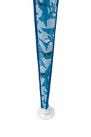 Gazebo da Giardino 1,5x1,5m per Bambini in Metallo e Poliestere Soriani Squaletto Blu