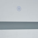 Specchio per Bagno da Parete  120x60x4 cm con LED e Interruttore Touch