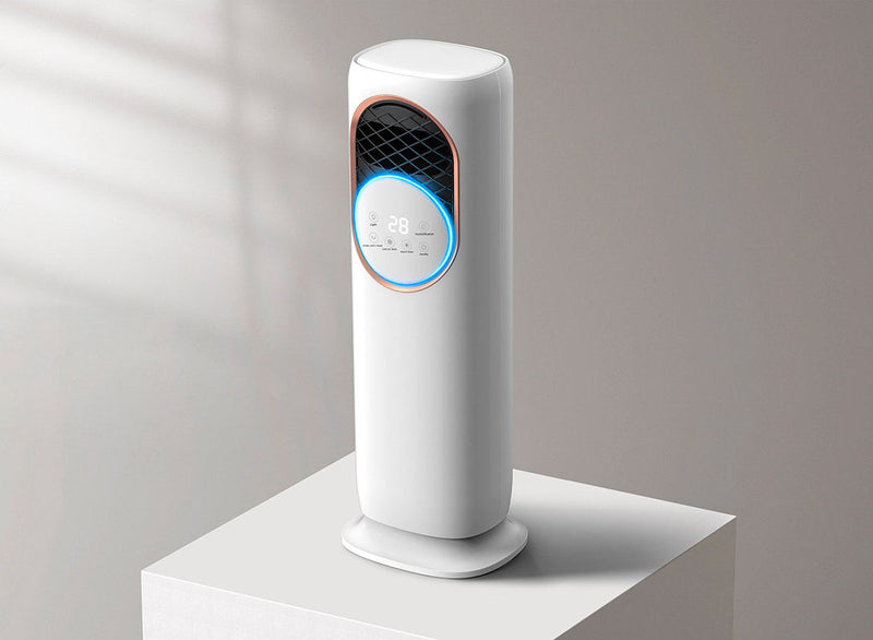 Raffrescatore ad Acqua 24x21x82 cm Cool&Heat Bianco