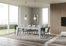 Tavolo Allungabile 140/244x90x77 cm Naxy Premium Cemento