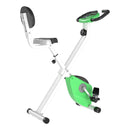 Cyclette Magnetica Pieghevole con Display LCD Verde