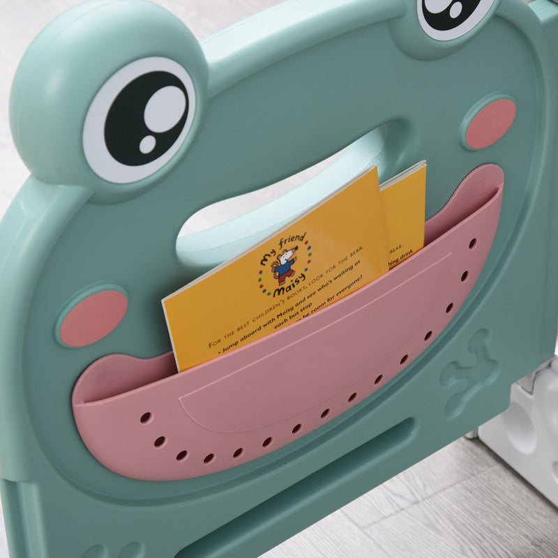 Box Recinto Attività per Bambini 154x154x62 cm in Plastica Verde