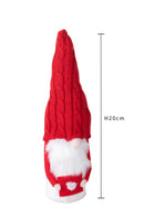 Set 2 Elfo con Busta Cuori 12 H 36 cm 