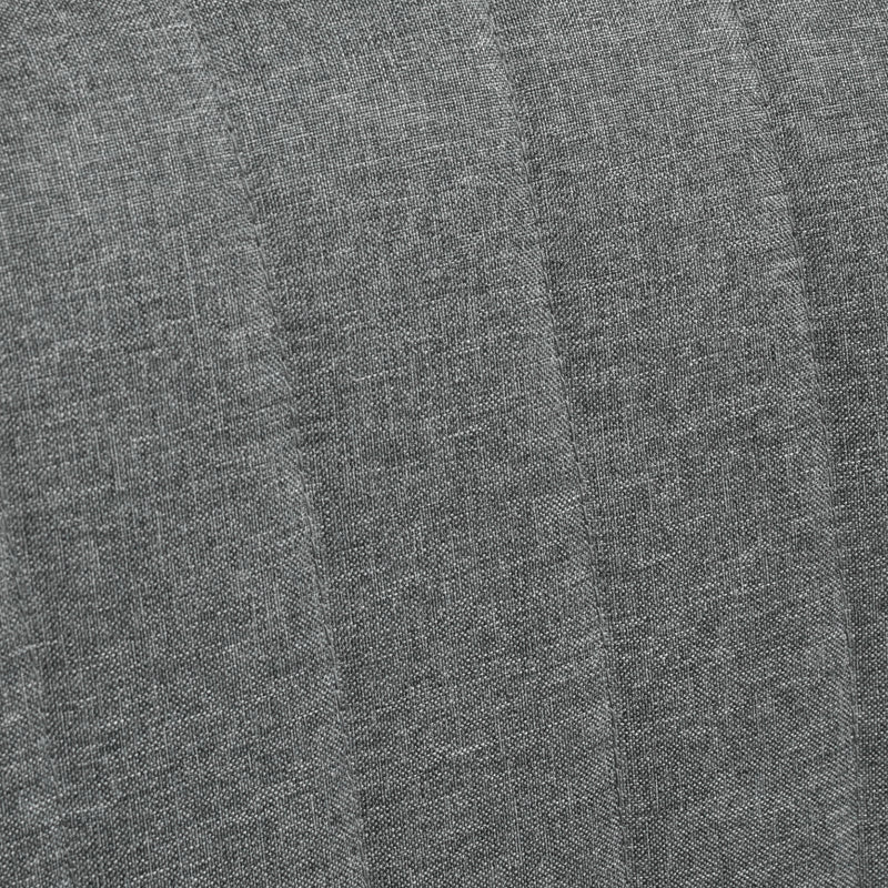 Divano 2 Posti 117x56,5x77 cm in Tessuto Grigio Chiaro