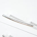 Mobile Dispensa Multiuso 59x31x155 cm in Legno Truciolare Bianco