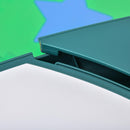 Set Tavolino con Sedia per Bambini in ABS Giallo e Verde