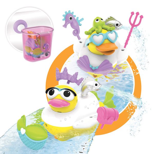 sconto Badeente mit Zubehör Yookidoo Jet Duck Create a Mermaid 40171
