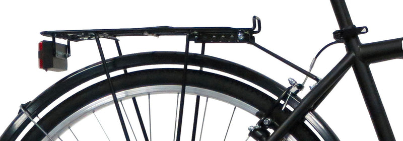 Bicicletta da Trekking Uomo 28” 6V in Acciaio Manhattan Nera