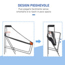 Canestro da Basket con Scivolo e Segnapunti Elettronico 66x207x206 cm