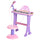 Pianola 32 Tasten mit Hocker und Mikrofon Karaoke Mp3 und Pink Recorder