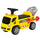Gelber Aufsitz-Betonmischer für Kinder
