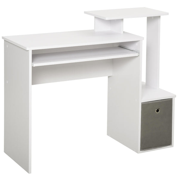 Schreibtisch 100x40x86,6 cm in weißer Spanplatte online