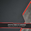 Scrivania da Gaming 120x60x76 cm in MDF e Metallo Nero