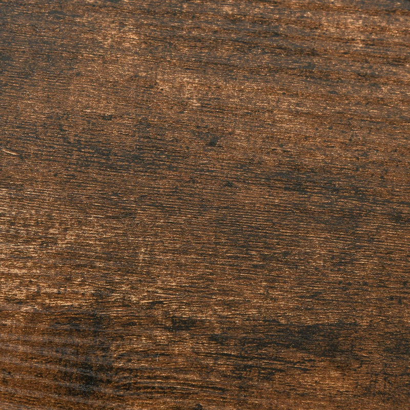 Scrivania da Ufficio 120x60x76 cm 2 Ripiani in Metallo e Truciolare Marrone e Nero