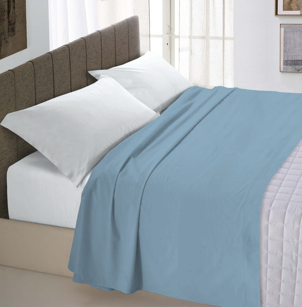 Deckblatt in hellblauer Volltonfarbe acquista