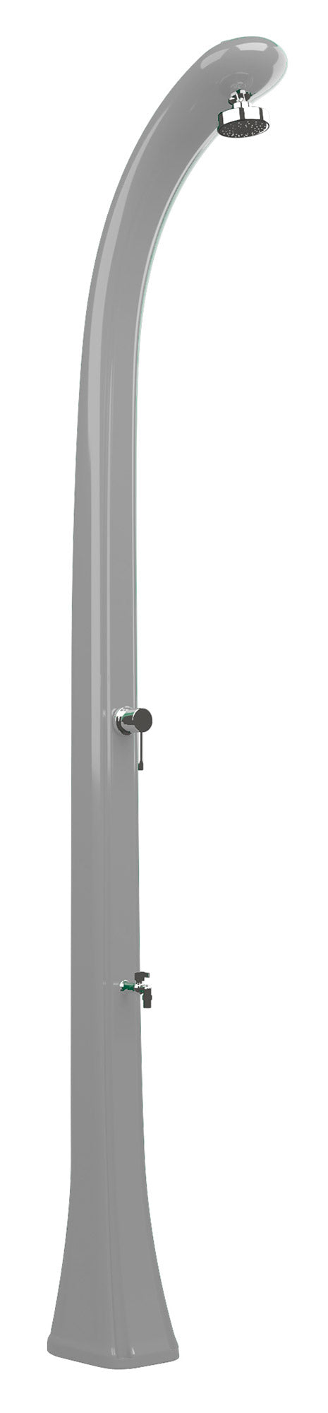 online Doccia Solare da Esterno Giardino 20L Miscelatore e Lavapiedi Arkema Happy One Bianco