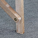 Set 2 Sedie Regista Pieghevoli 57x53xH87 cm in legno di acacia Brindisi Ecrù