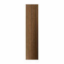 Set 10 Pannelli Decorativi 120x30 cm Rivestimento Murale Effetto Legno in PVC Noce Chiaro     
