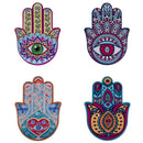 Set 4 Sottobicchieri 10x10 cm  in Ceramica VdE Tivoli 1996 Fatima