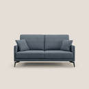 Divano 3 Posti 180x94x90 cm in Tessuto Blu