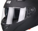Casco Integrale per Scooter Visiera Lunga CGM Liverpool 317A Nero Opaco Varie Misure