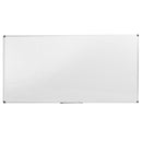 Lavagna per Ufficio Magnetica 200x100 cm in Alluminio Silver Seconda Scelta