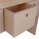 Scaffalatura Universale con Cassetti per Furgone e Van 102x30x120 cm in Compensato