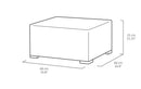 Tavolino da Giardino 68x68x35 cm in Resina Keter California Antracite