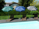 Ombrellone da Giardino Ø2 m Palo Ø33 mm in Acciaio Maffei Borgo Verde