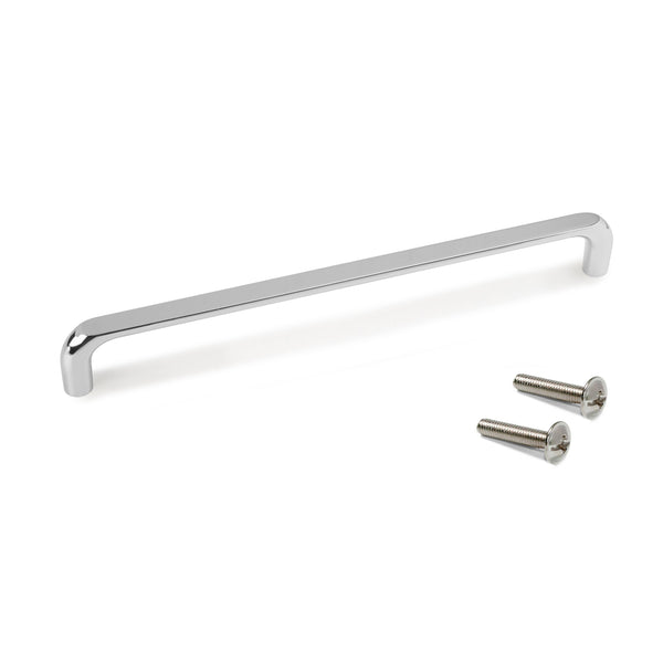 sconto Set 20 Maniglie per Mobili 224 mm in Zama Emuca Zagreb Cromato