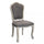Stuhl Charlene 52x50x100 h cm in Taubenholz