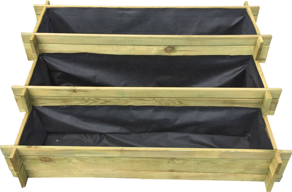 Gemüsegarten Mehrstöckiger Balkon 113 x 88 x 20/60 cm aus Taini-Nadelholz online