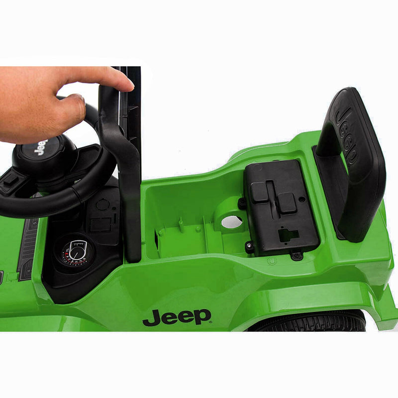 Macchina Cavalcabile per Bambini con Licenza Jeep Rubicon Verde