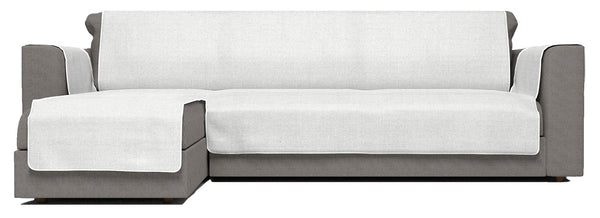 Sofabezug mit linker Halbinsel aus Polyester und weißer Baumwolle, verschiedene Größen prezzo