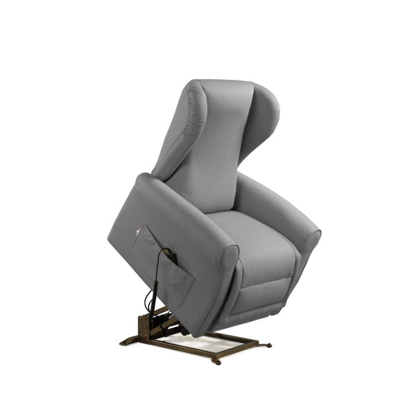 Poltrona Alzapersona Elettrica 2 Motori 90x100x90 cm Sofa in Microfibra Dispositivo Medico 1 Grigio Chiaro prezzo
