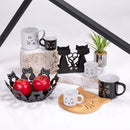 Portabicchieri 8x8x14,5 cm  in Acciaio VdE Tivoli 1996 Black Cat