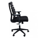 Poltrona da Ufficio Lorene 62x60x100/110 h cm in Poliuretano Nero