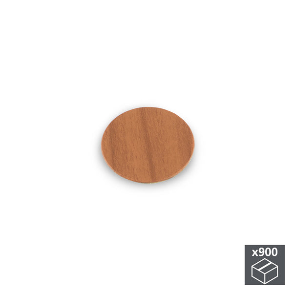prezzo Emuca Klebeloch-Abdeckkappen 20 mm Kirscheffekt 900 Stück