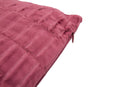 Cuscino Bordeaux 41x41 cm Poliestere Bordeaux