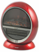 Termoventilatore Caldobagno Effetto Camino 1500W Kooper Ovetto Rosso