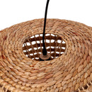 Lampadario in rattan naturale con attacco cm Ø60xh29,5