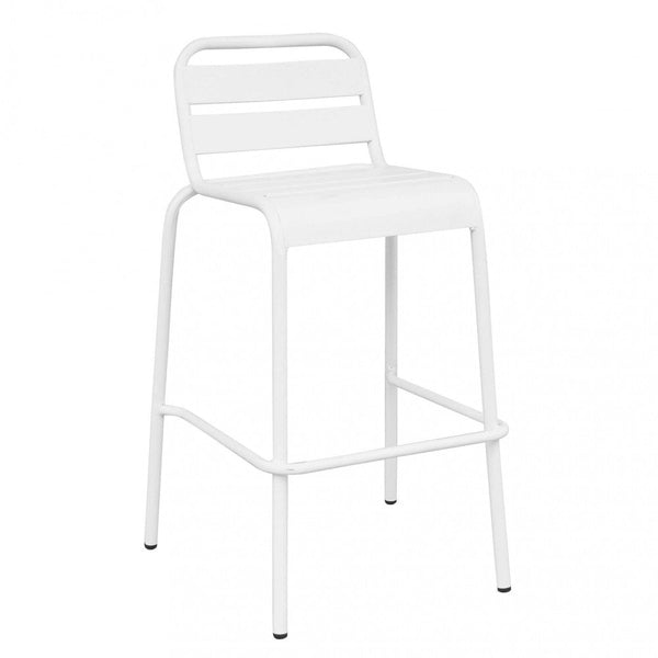 Vega Hoher Hocker 50x51x95 h cm aus weißem Stahl prezzo