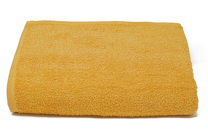 Telo Spugna Asciugamano 90x140cm Erika Senape