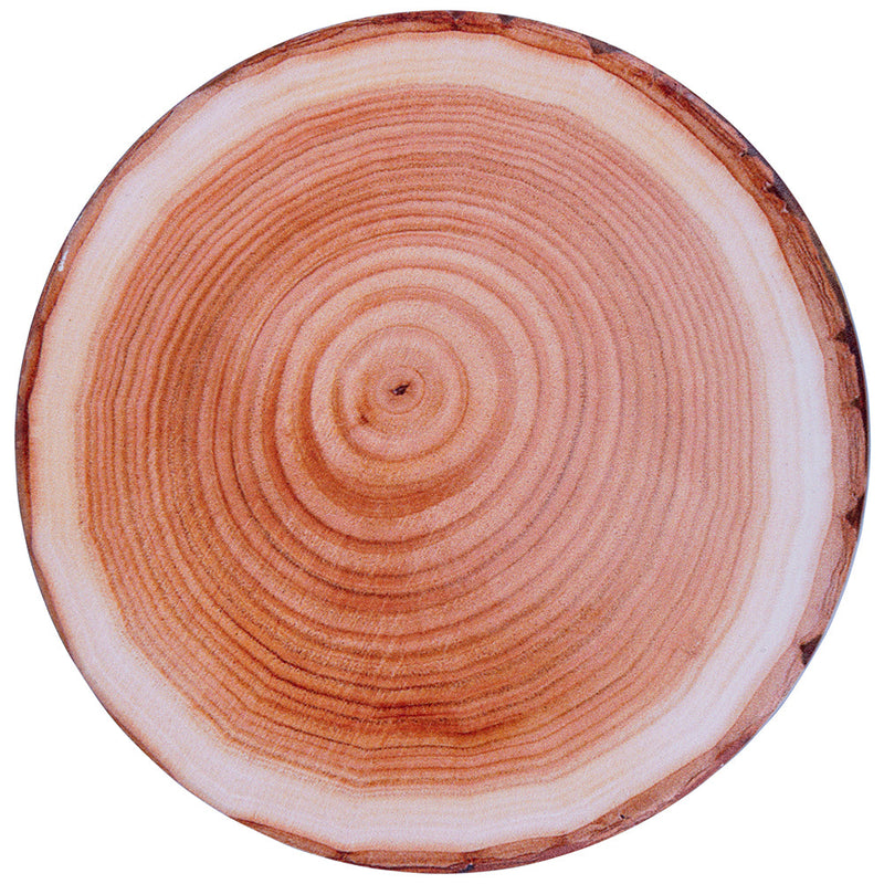 Set 6 Sottobicchieri Ø10x1 cm  in Ceramica VdE Tivoli 1996 Wood