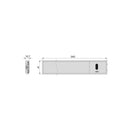 Lampada Led Ricaricabile Sensore Switch 240 mm Emuca Kaus 