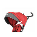 Triciclo a Spinta Pieghevole per Bambini con Maniglione Direzionabile Qplay Rito Star Rosso