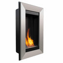 Camino a Bioetanolo da Parete 46x78 cm Flig Las Vegas 2 Satinato Senza Vetro